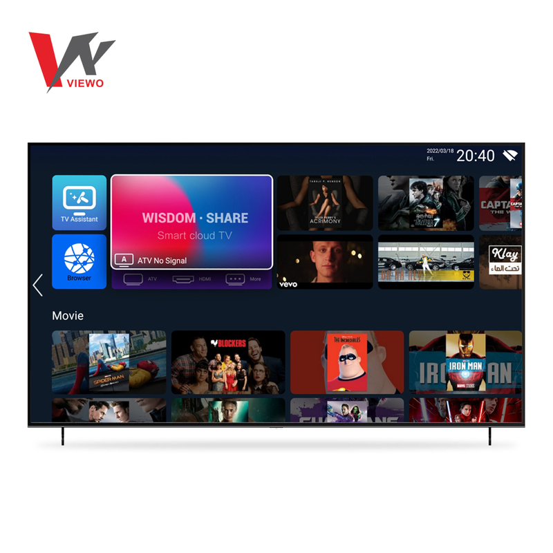 85 Inch 4K UHD LED T2 S2 ISDBT Smart Android 11 TV