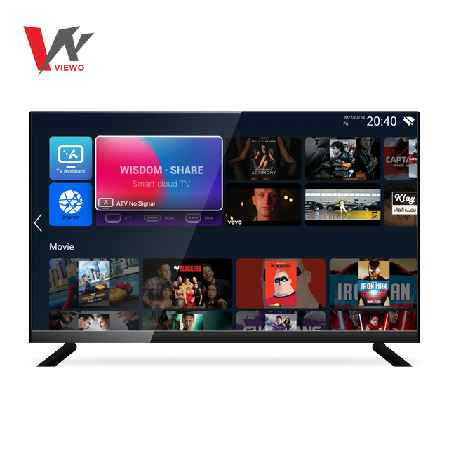 32 Inch HD Frameless Smart LED TV with Voice Remote