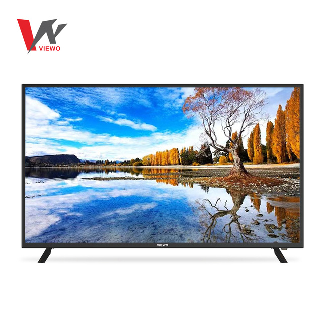 New arrive model V06 32"/40"/43"/50" narrow frame smart LED TV T2 S2 