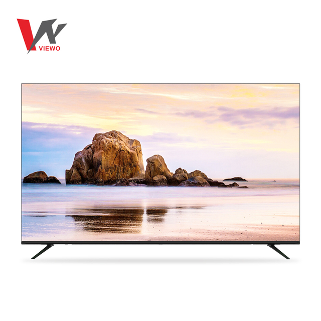 2023 55" metal frameless 4K smart LED TV T2 S2 