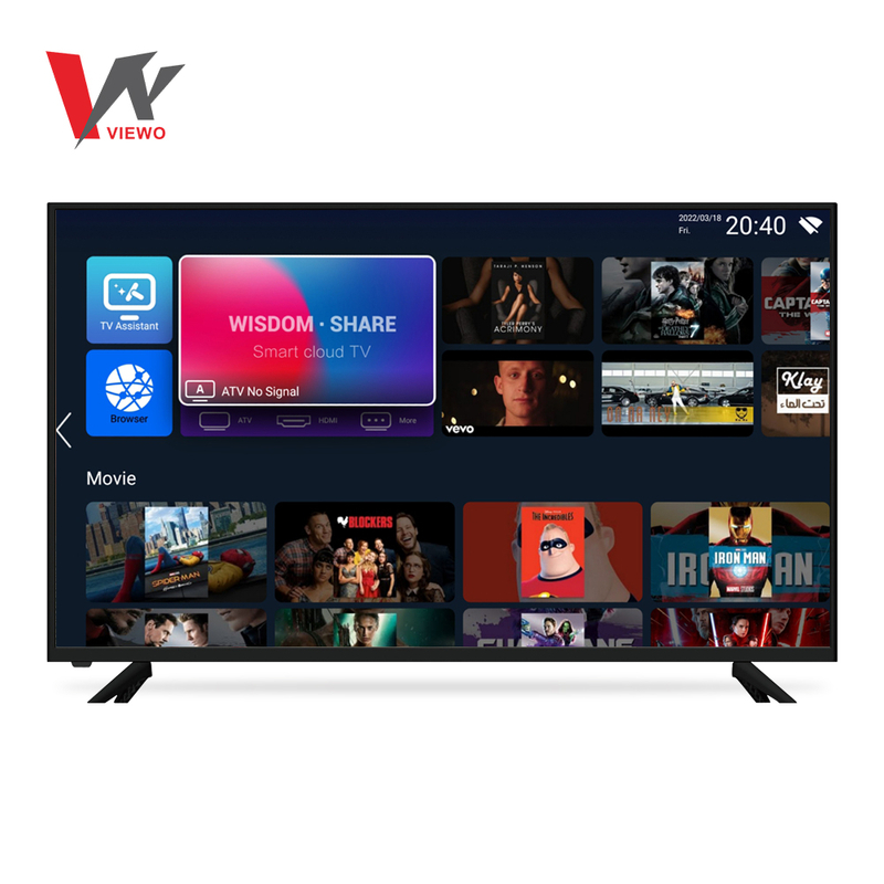 VIEWO Brand 43" Home Use Digital LED TV with Android System