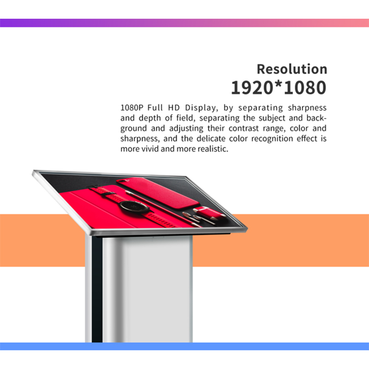 Infrared Touch Screen Kiosk for shopping mall lobby